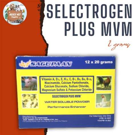 selectrogen for pigs|[VET SUPPORT ll] Selectrogen Plus MVM 20grams for .